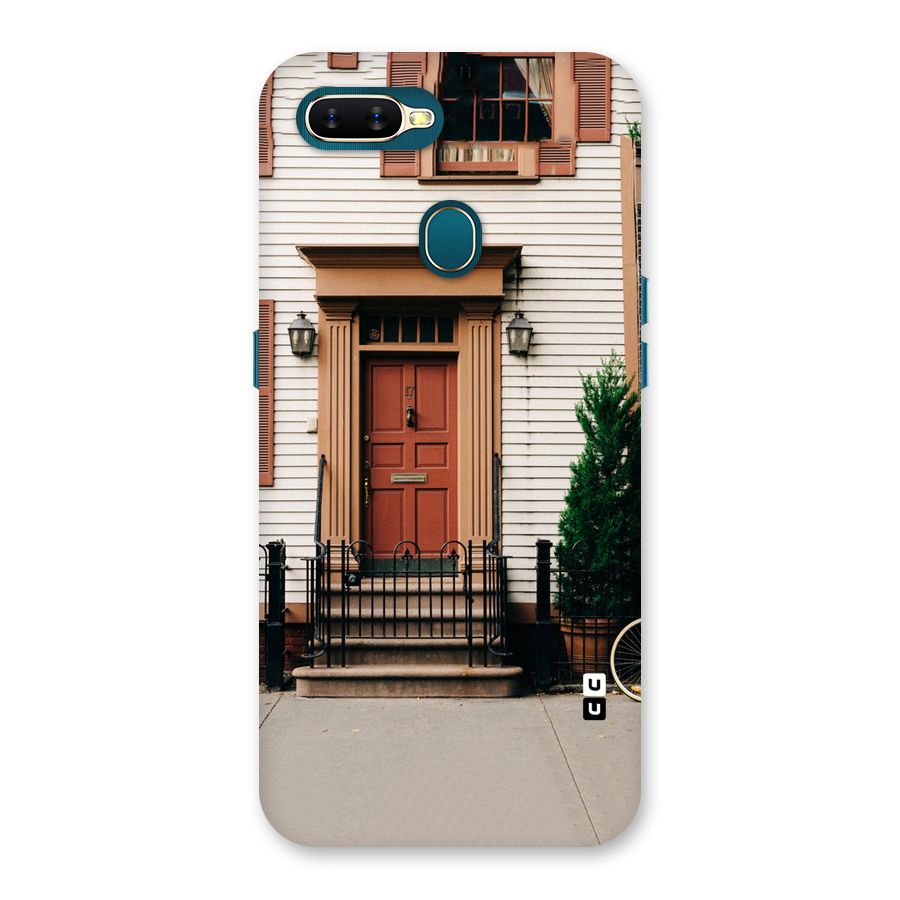 Pretty Orange Door Back Case for Oppo A11k
