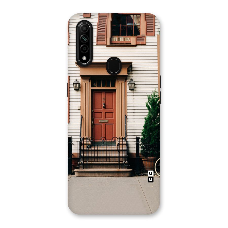 Pretty Orange Door Back Case for Oppo A31