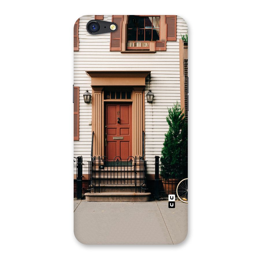 Pretty Orange Door Back Case for Oppo A71