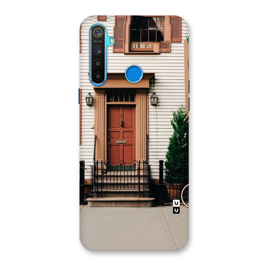 Pretty Orange Door Back Case for Realme 5
