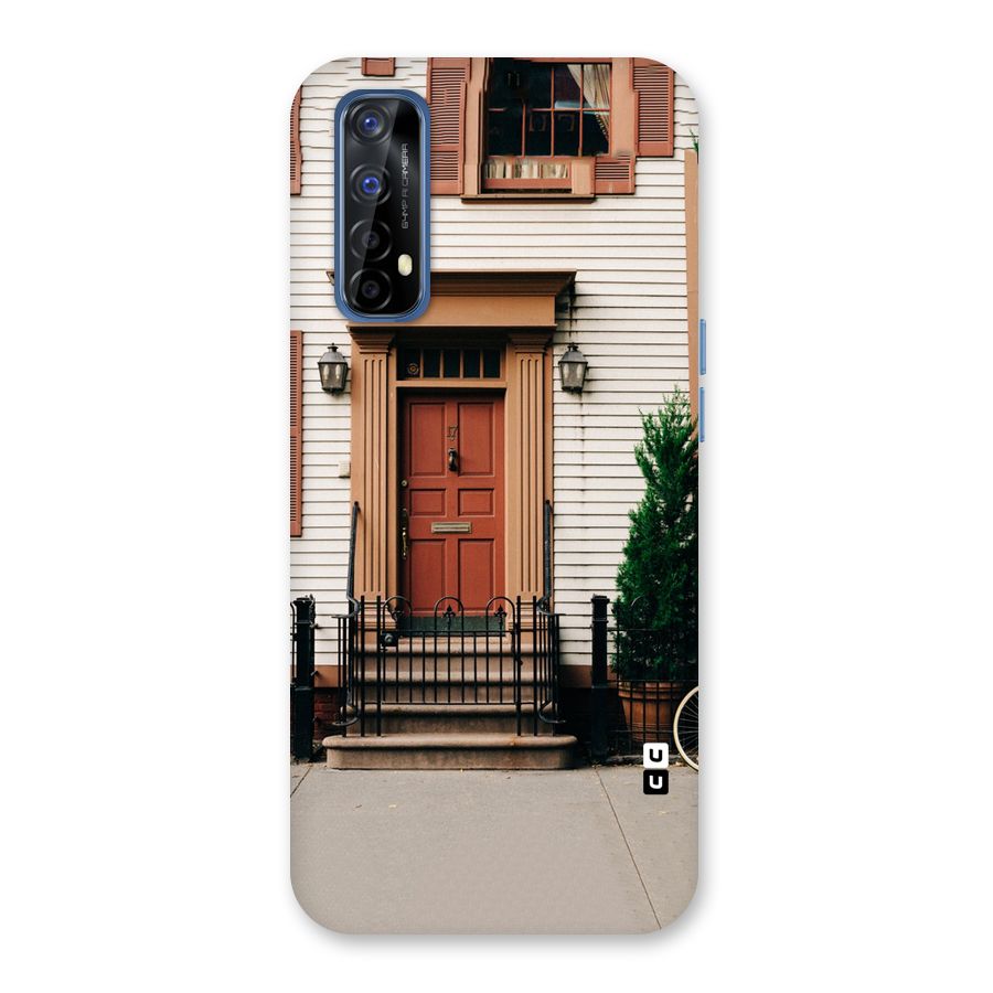 Pretty Orange Door Back Case for Realme 7