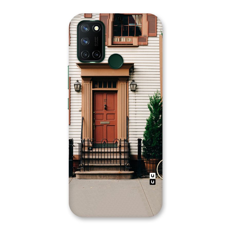 Pretty Orange Door Back Case for Realme 7i