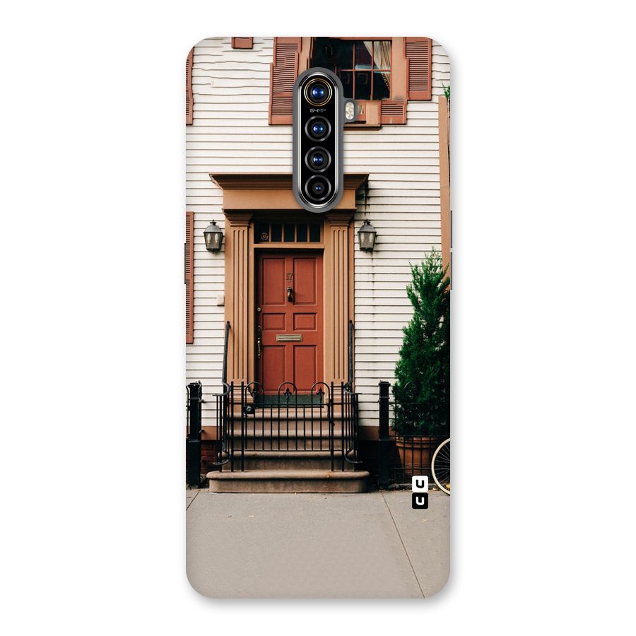 Pretty Orange Door Back Case for Realme X2 Pro