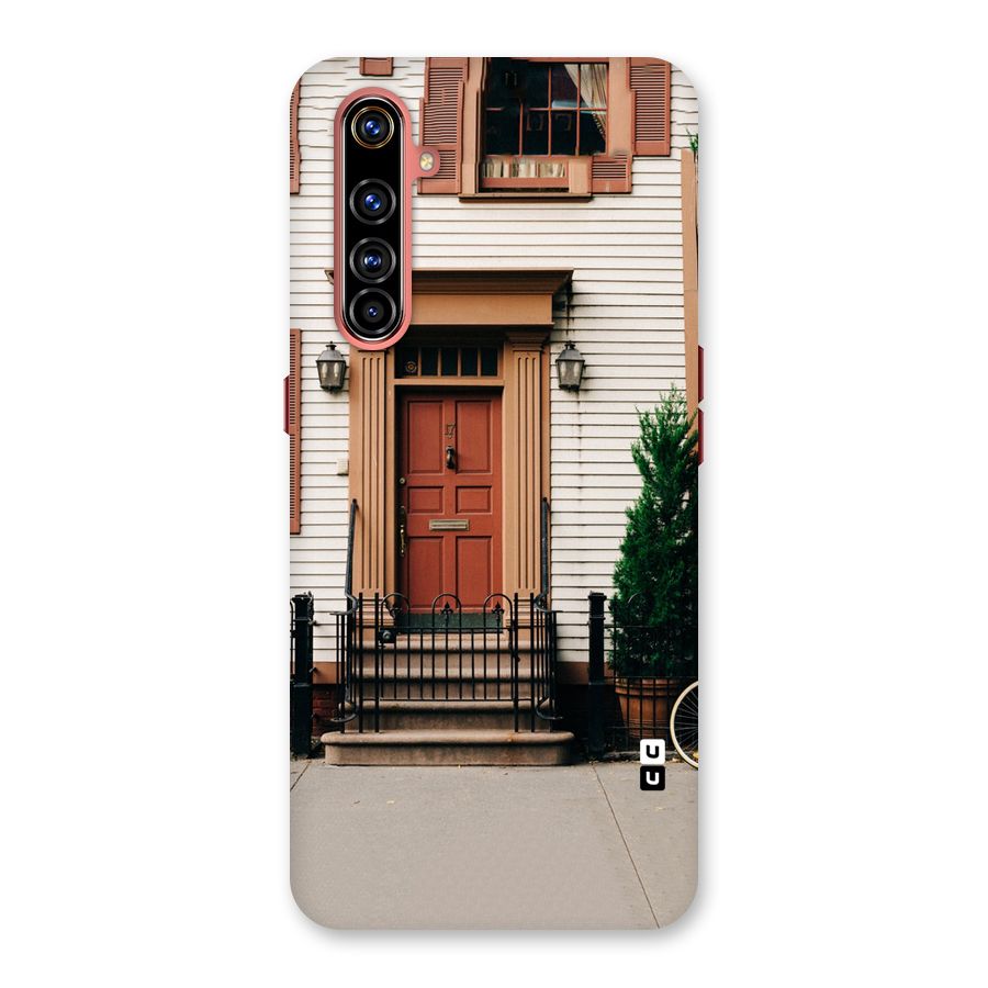 Pretty Orange Door Back Case for Realme X50 Pro