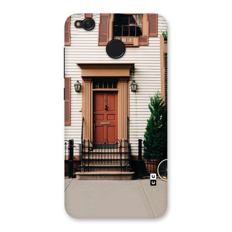 Pretty Orange Door Back Case for Redmi 4