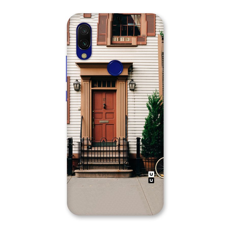 Pretty Orange Door Back Case for Redmi Y3