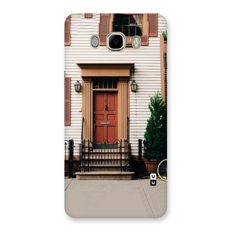 Pretty Orange Door Back Case for Samsung Galaxy J7 2016