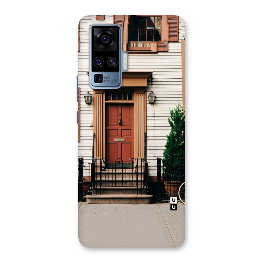 Pretty Orange Door Back Case for Vivo X50 Pro