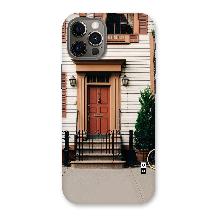 Pretty Orange Door Back Case for iPhone 12 Pro