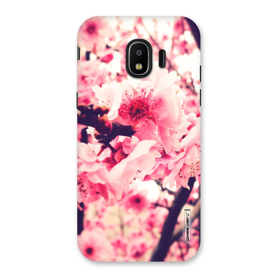 Pretty Pink Flowers Back Case for Galaxy J2 Pro 2018