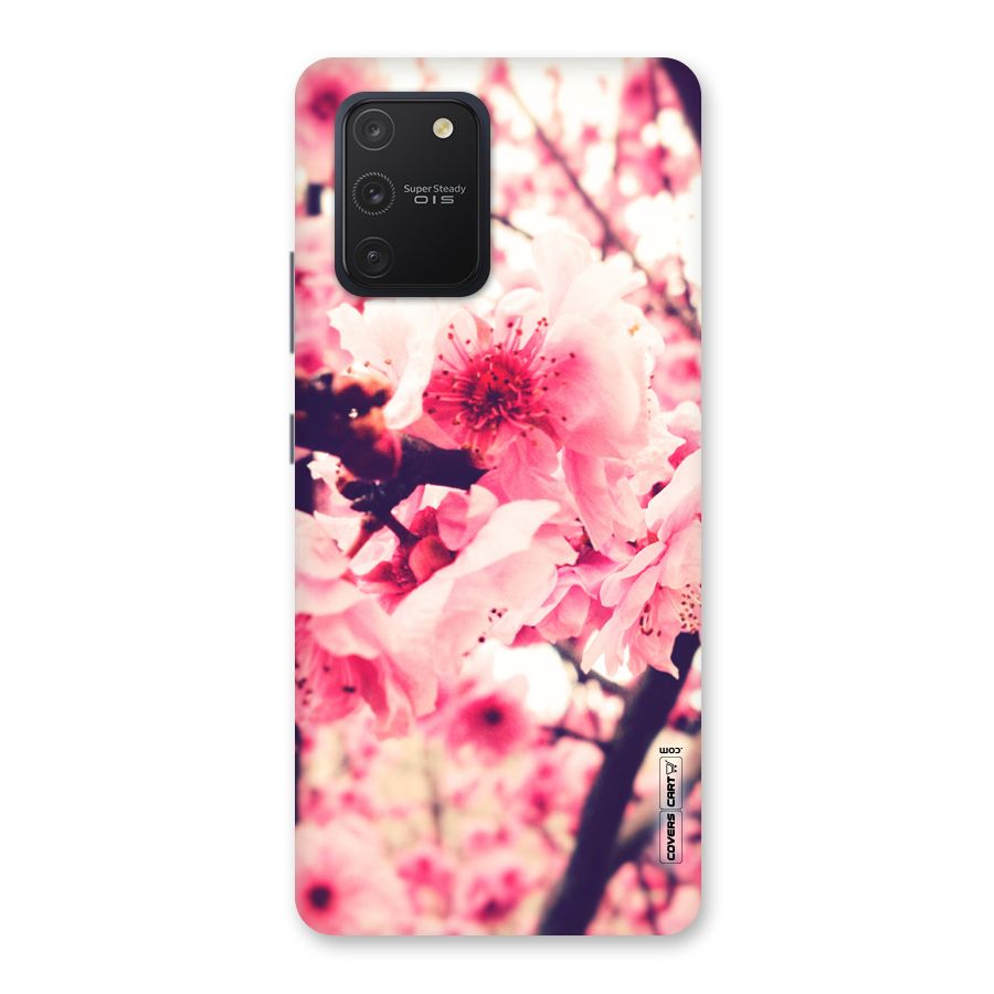 Pretty Pink Flowers Back Case for Galaxy S10 Lite