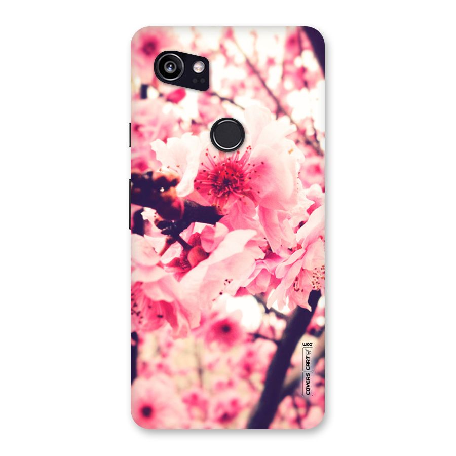 Pretty Pink Flowers Back Case for Google Pixel 2 XL