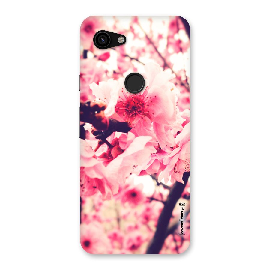 Pretty Pink Flowers Back Case for Google Pixel 3a