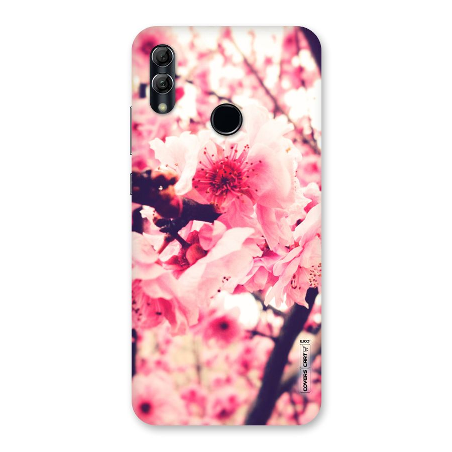 Pretty Pink Flowers Back Case for Honor 10 Lite