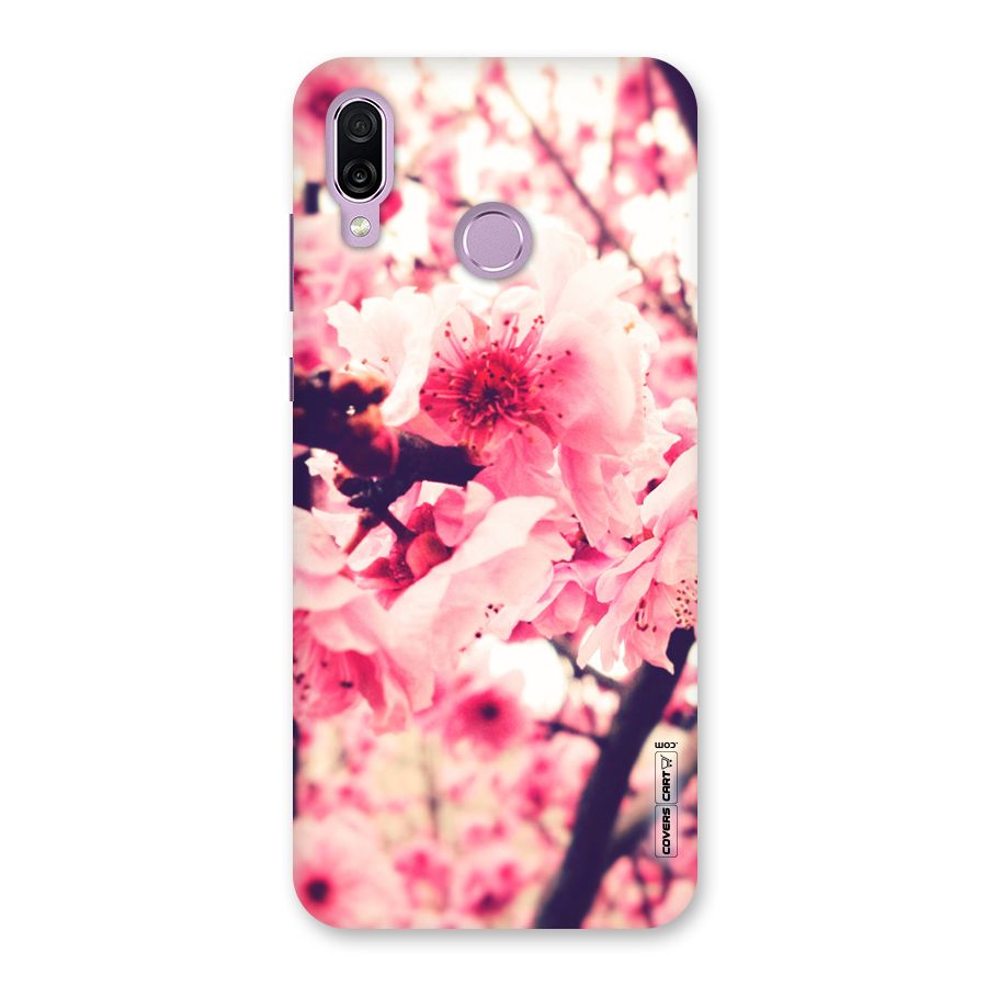 Pretty Pink Flowers Back Case for Honor Play