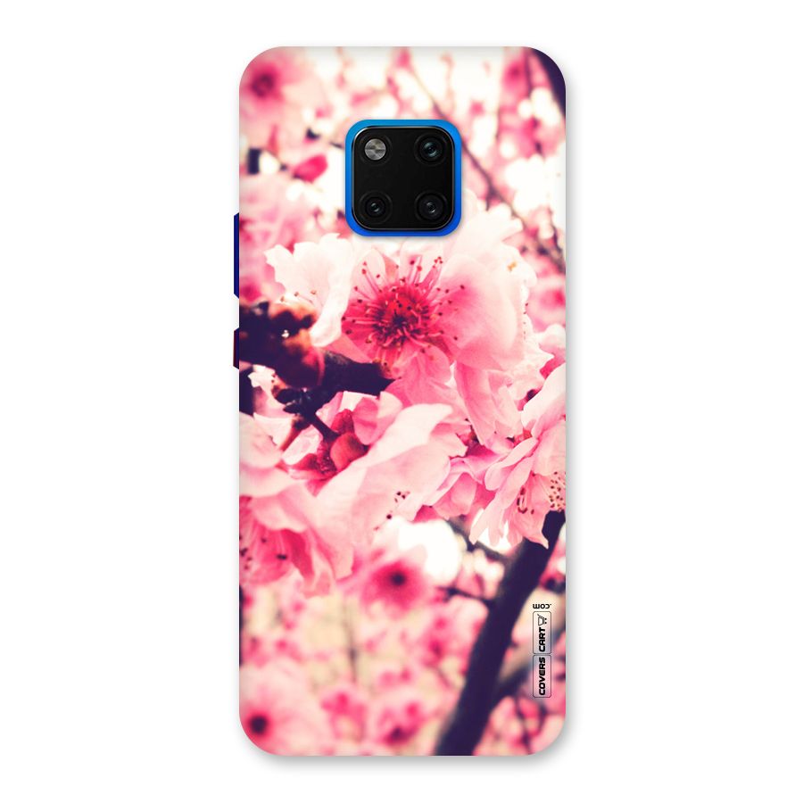 Pretty Pink Flowers Back Case for Huawei Mate 20 Pro