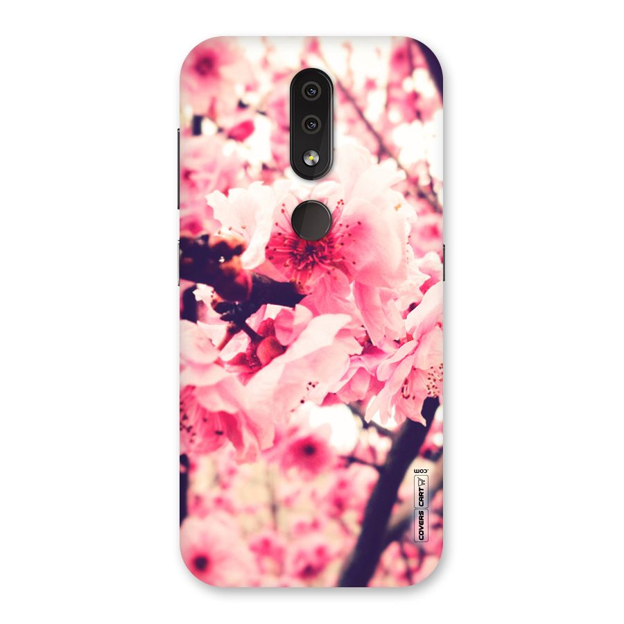 Pretty Pink Flowers Back Case for Nokia 4.2