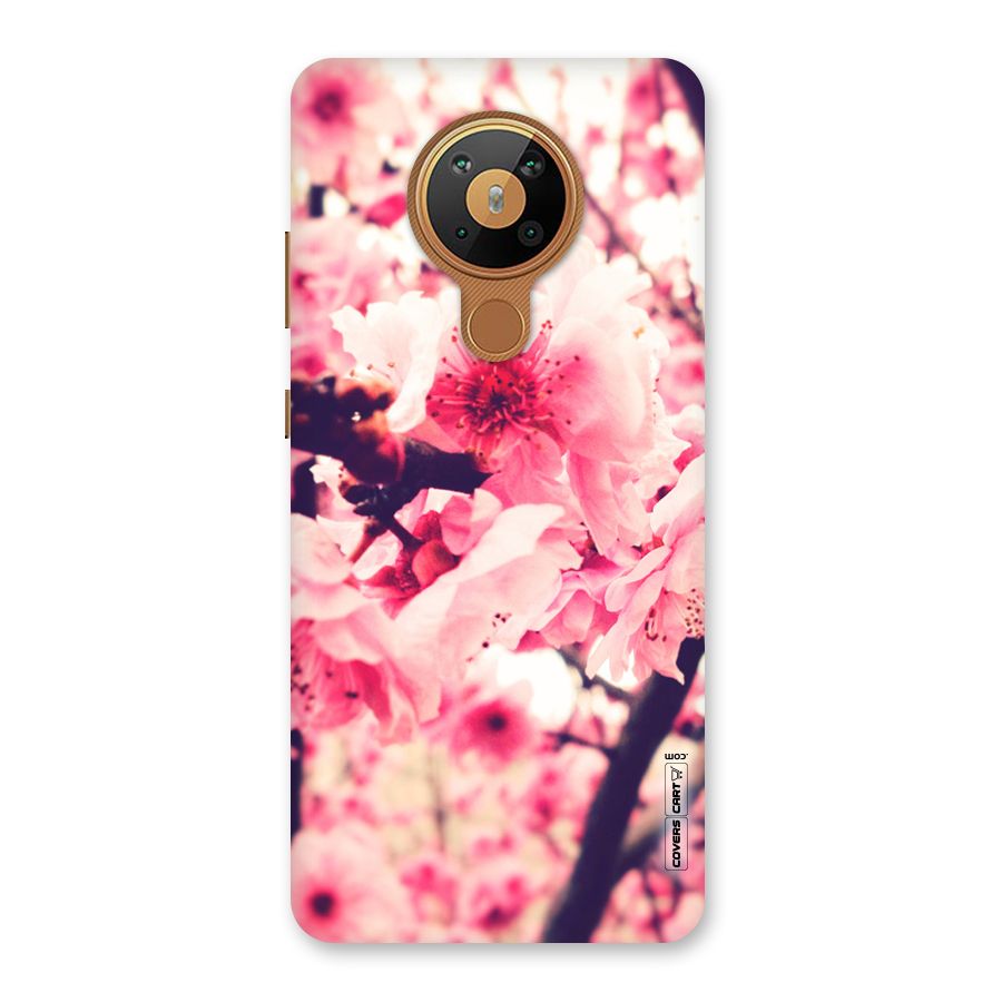 Pretty Pink Flowers Back Case for Nokia 5.3
