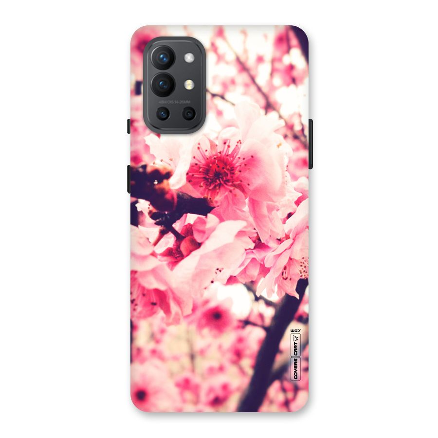Pretty Pink Flowers Back Case for OnePlus 9R