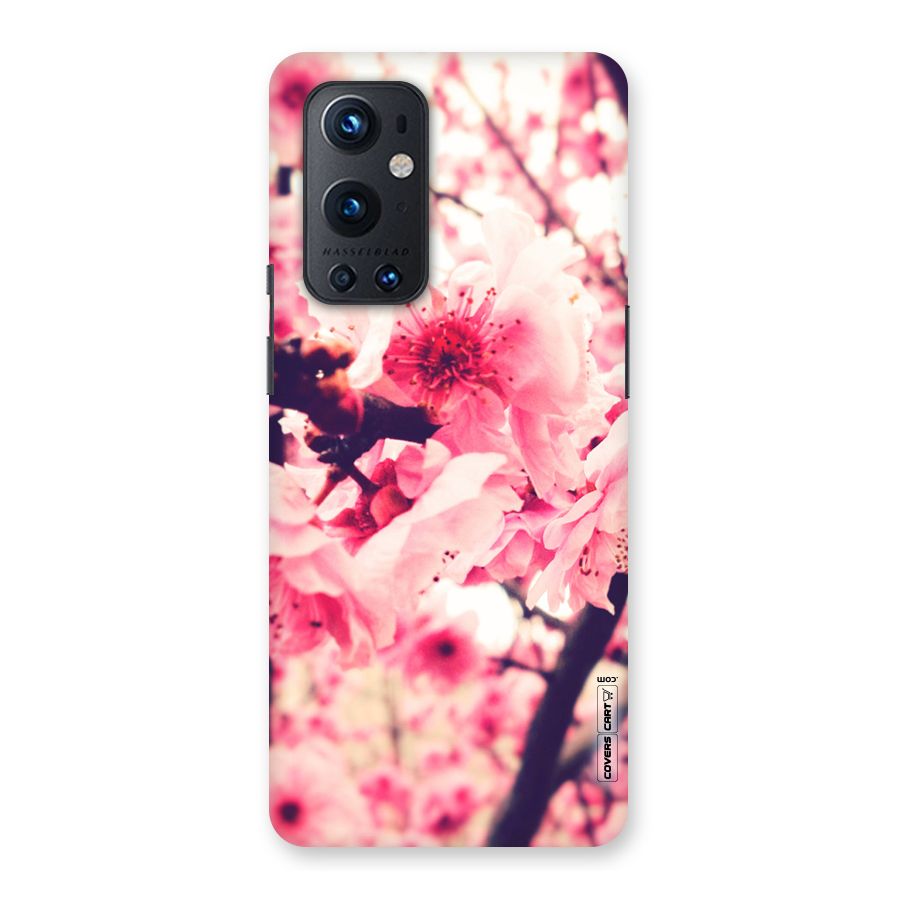 Pretty Pink Flowers Back Case for OnePlus 9 Pro