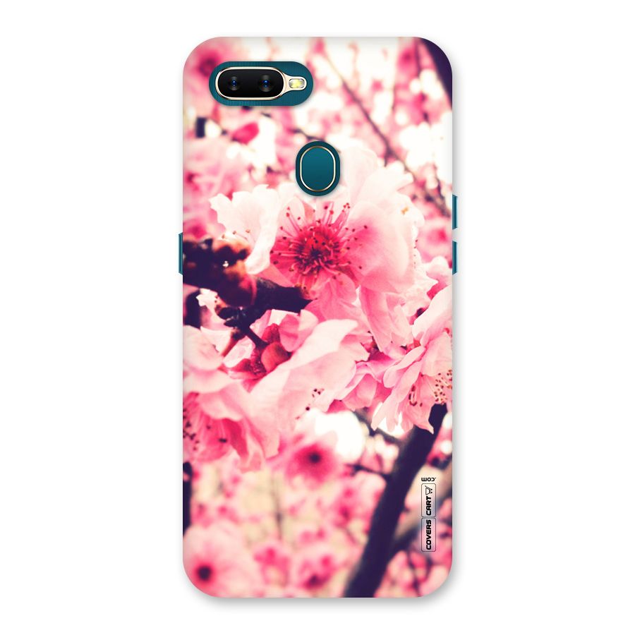 Pretty Pink Flowers Back Case for Oppo A11k