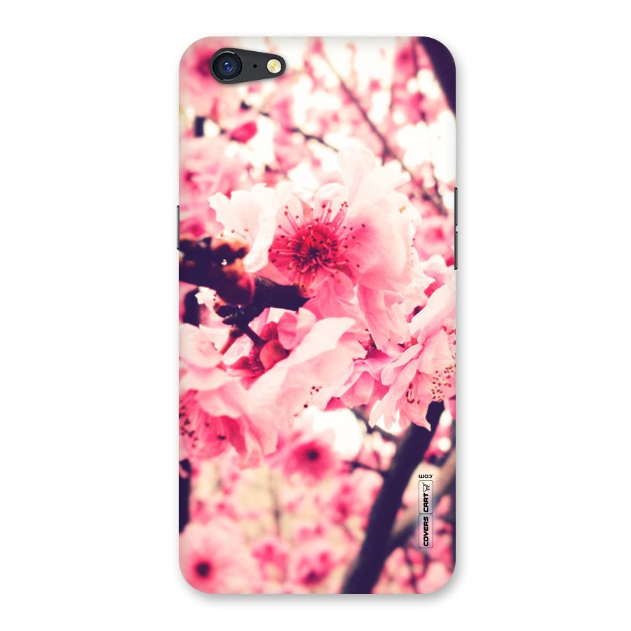Pretty Pink Flowers Back Case for Oppo A71