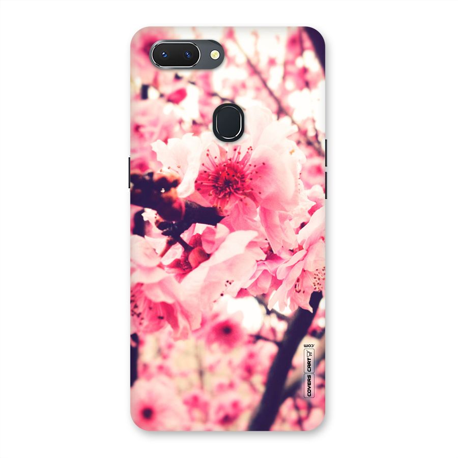 Pretty Pink Flowers Back Case for Oppo Realme 2
