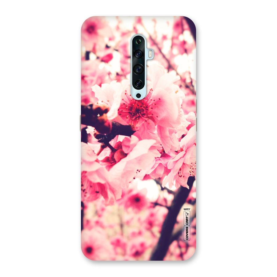 Pretty Pink Flowers Back Case for Oppo Reno2 Z