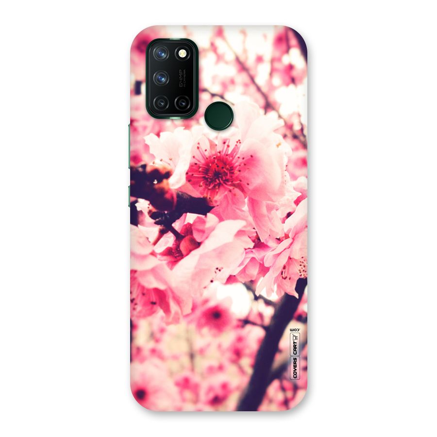Pretty Pink Flowers Back Case for Realme 7i