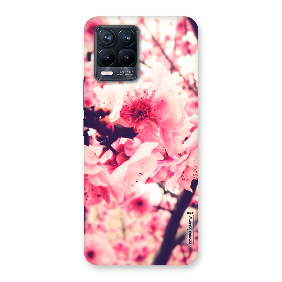 Pretty Pink Flowers Back Case for Realme 8 Pro