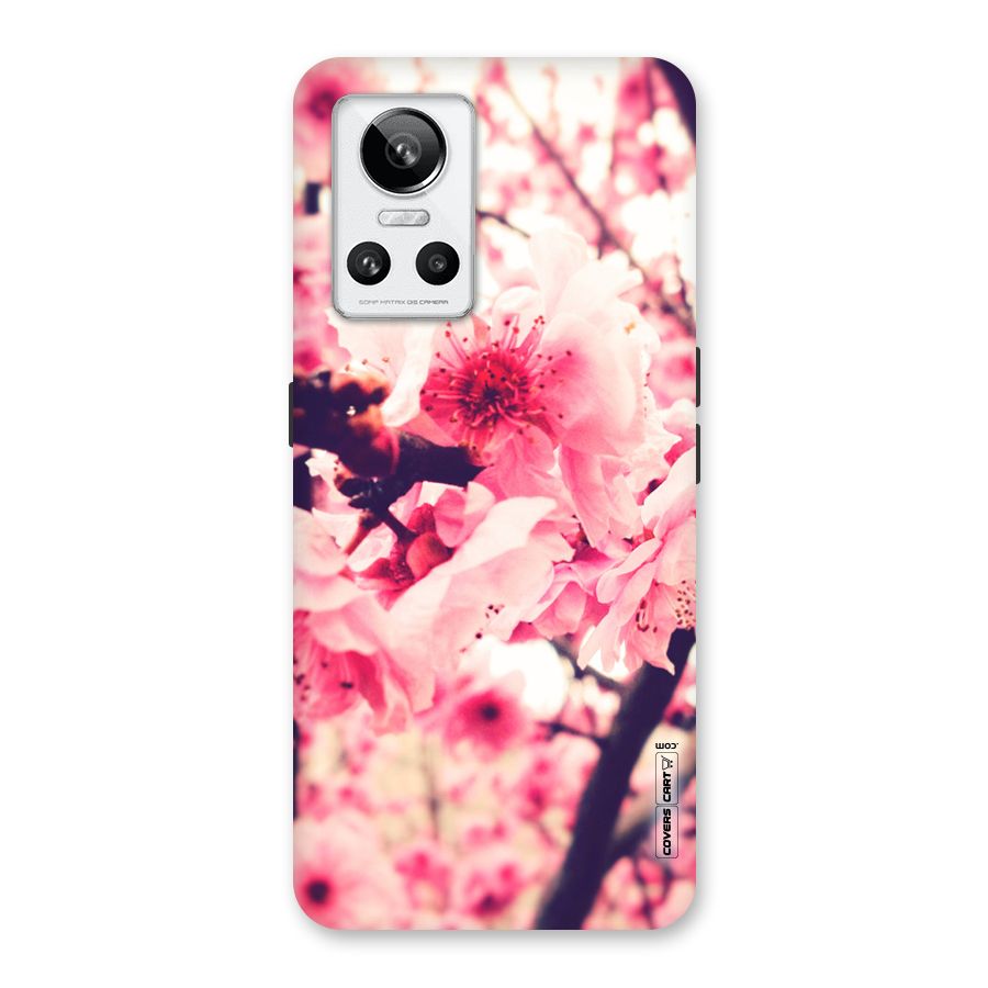 Pretty Pink Flowers Back Case for Realme GT Neo 3