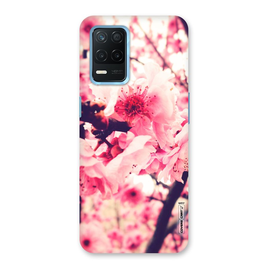 Pretty Pink Flowers Back Case for Realme Narzo 30 5G