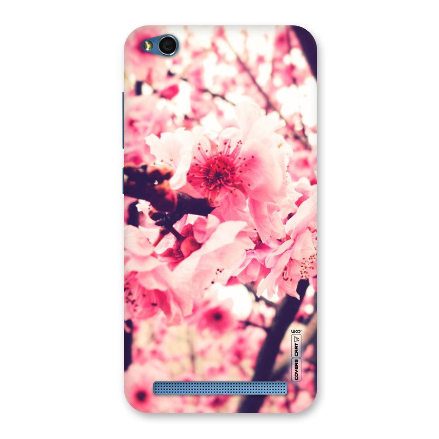 Pretty Pink Flowers Back Case for Redmi 5A