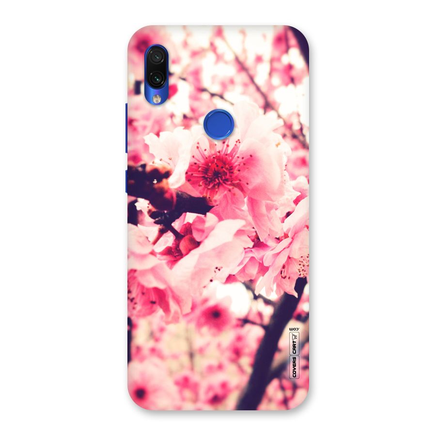 Pretty Pink Flowers Back Case for Redmi Note 7S
