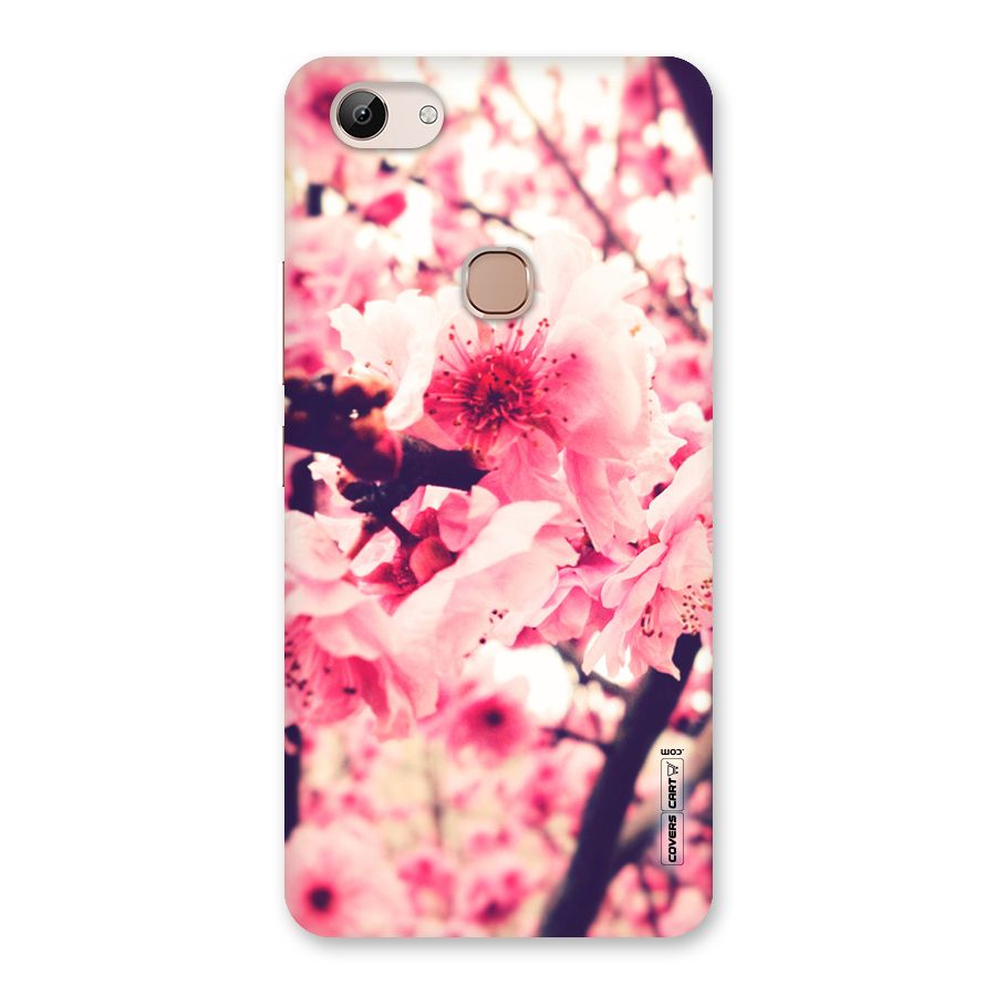 Pretty Pink Flowers Back Case for Vivo Y83