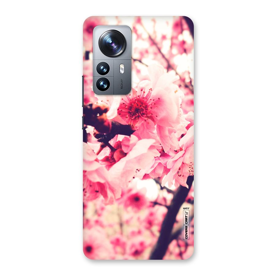 Pretty Pink Flowers Back Case for Xiaomi 12 Pro