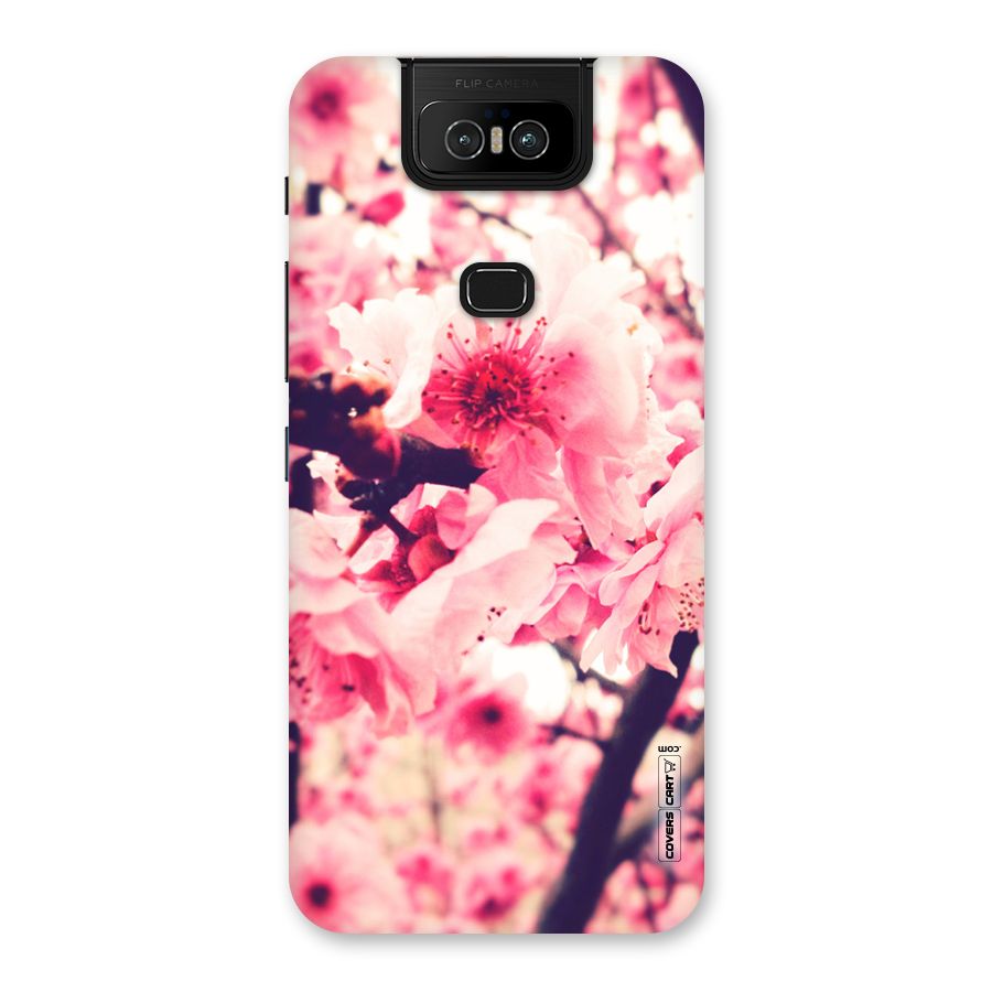 Pretty Pink Flowers Back Case for Zenfone 6z