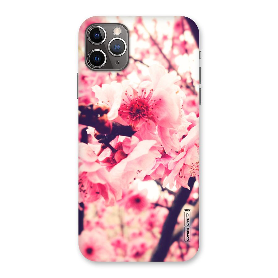 Pretty Pink Flowers Back Case for iPhone 11 Pro Max