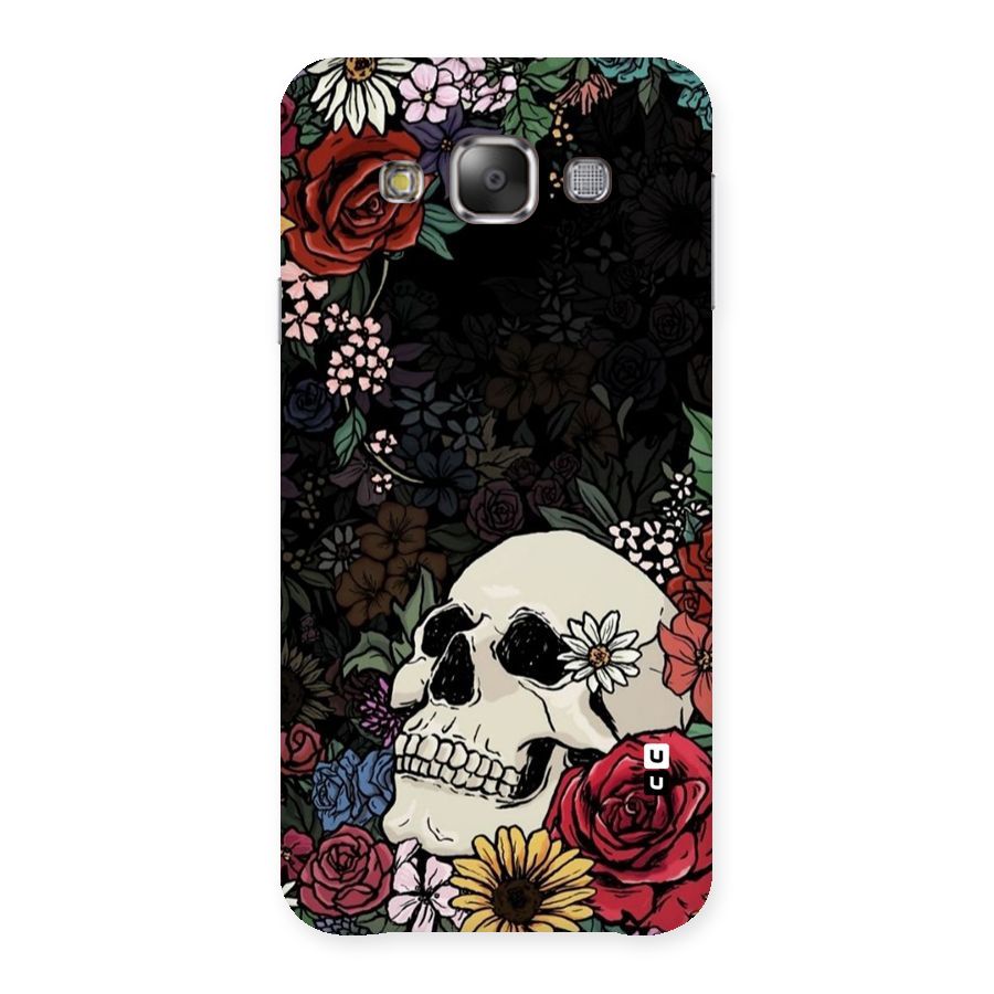 Pretty Skull Back Case for Galaxy E7