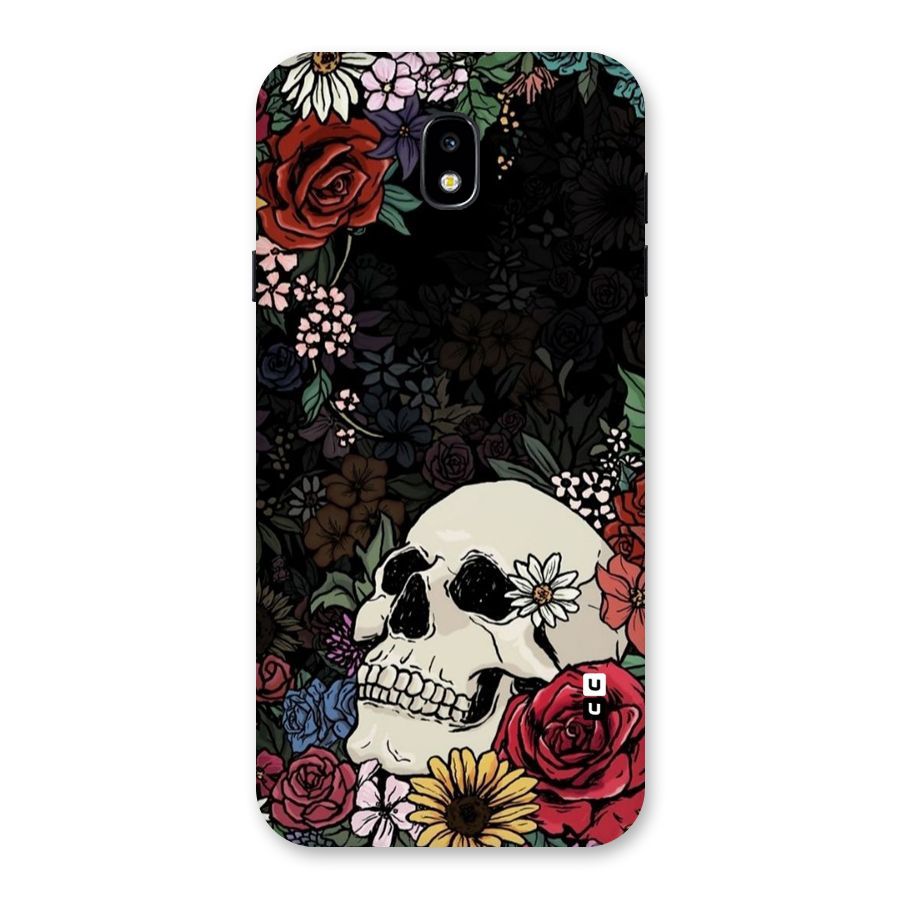 Pretty Skull Back Case for Galaxy J7 Pro