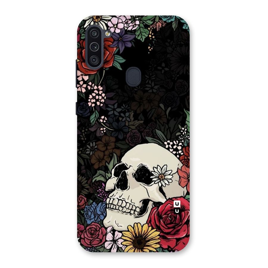Pretty Skull Back Case for Galaxy M11