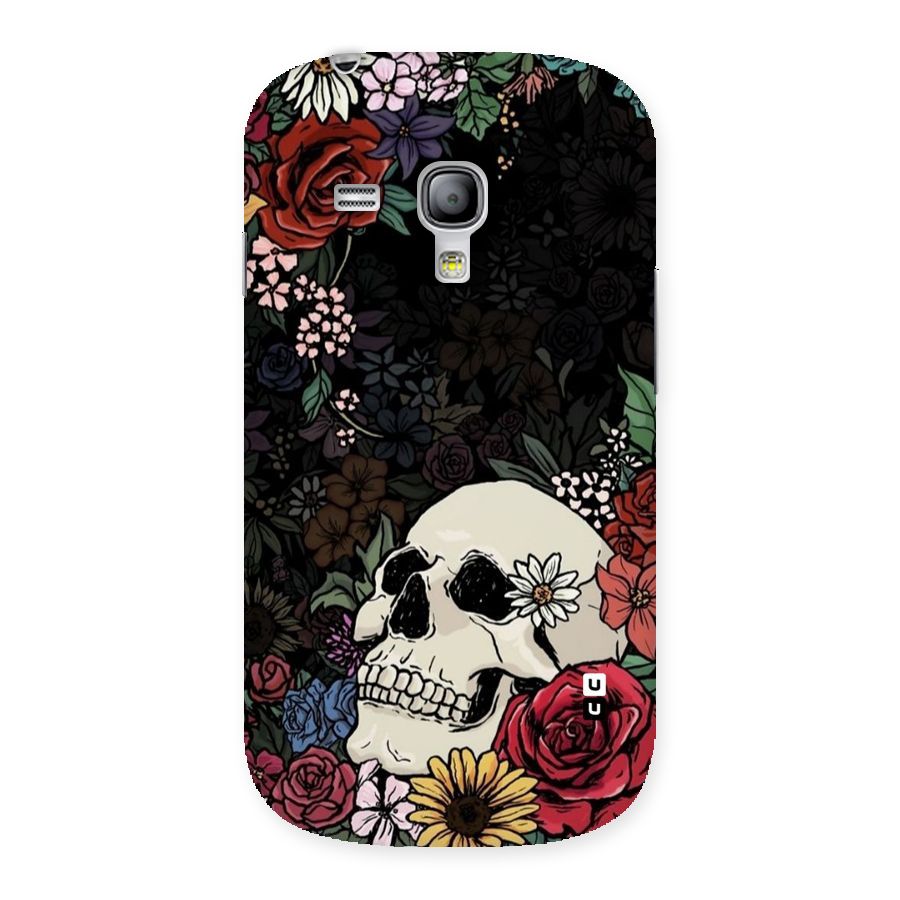 Pretty Skull Back Case for Galaxy S3 Mini