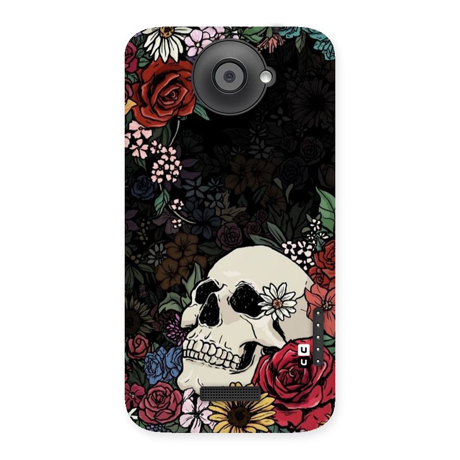Pretty Skull Back Case for HTC One X