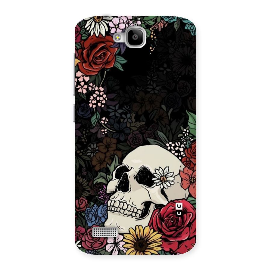 Pretty Skull Back Case for Honor Holly