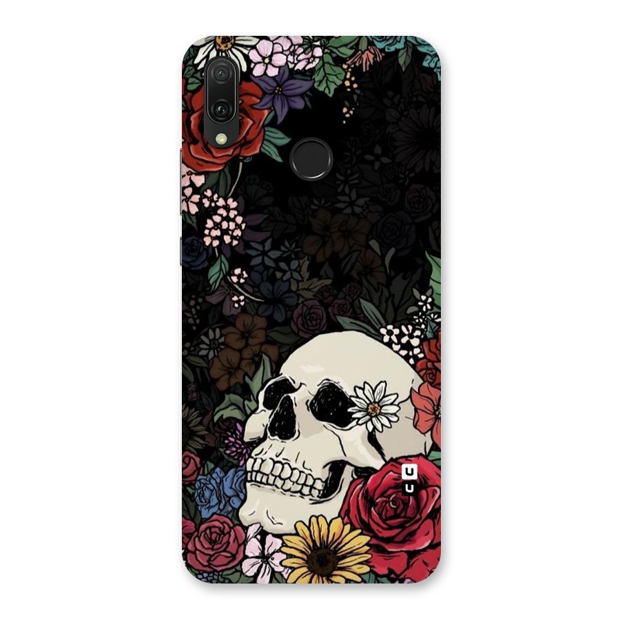 Pretty Skull Back Case for Huawei Y9 (2019)
