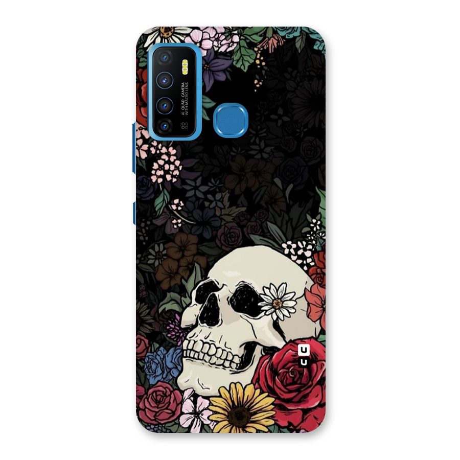Pretty Skull Back Case for Infinix Hot 9