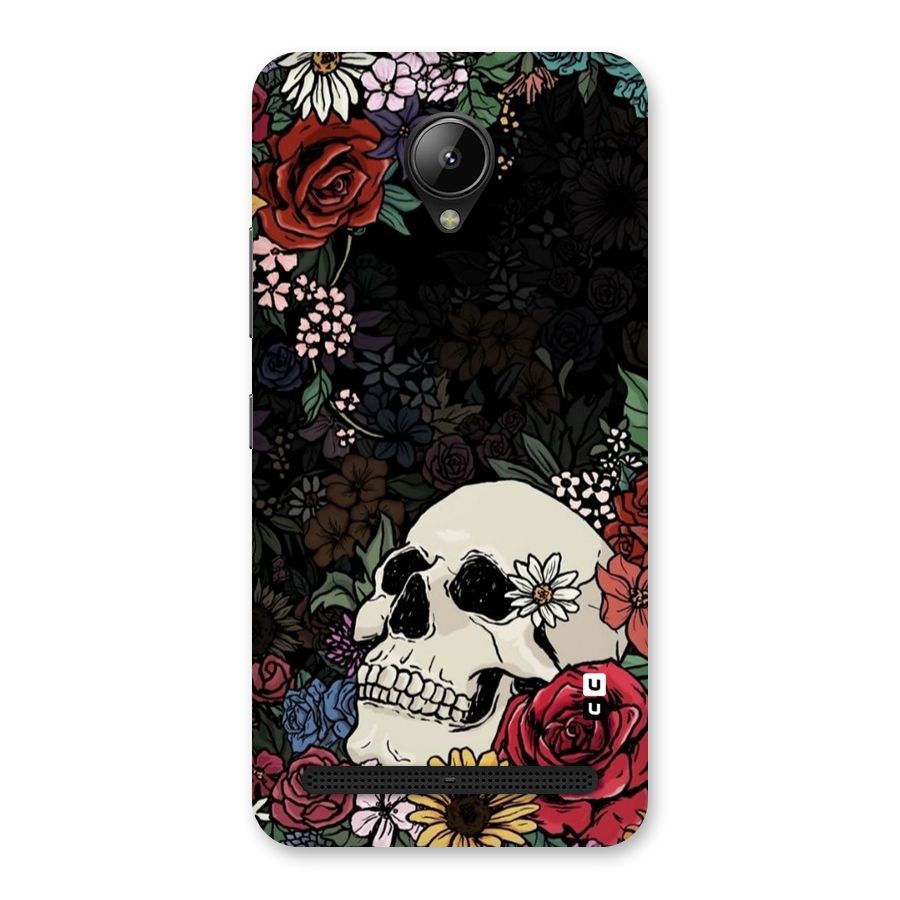Pretty Skull Back Case for Lenovo C2