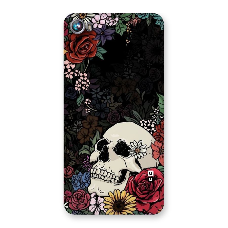 Pretty Skull Back Case for Micromax Canvas Fire 4 A107