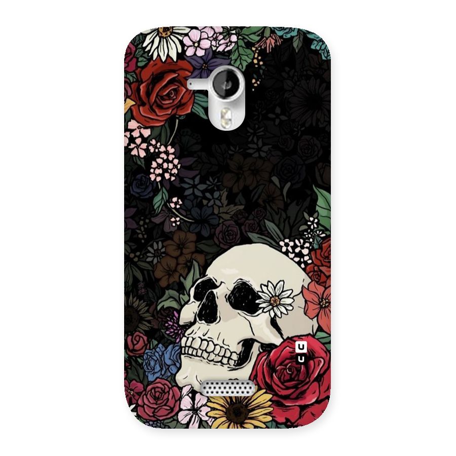 Pretty Skull Back Case for Micromax Canvas HD A116