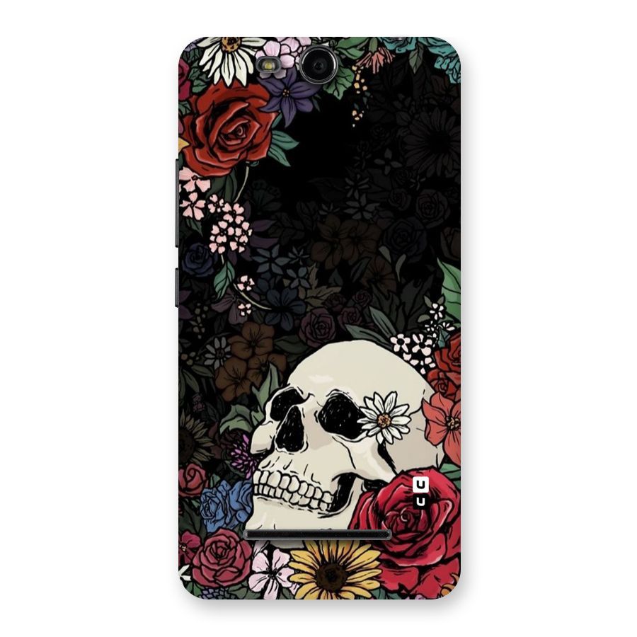 Pretty Skull Back Case for Micromax Canvas Juice 3 Q392